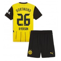 Borussia Dortmund Julian Ryerson #26 Hemmadräkt Barn 2024-25 Kortärmad (+ Korta byxor)